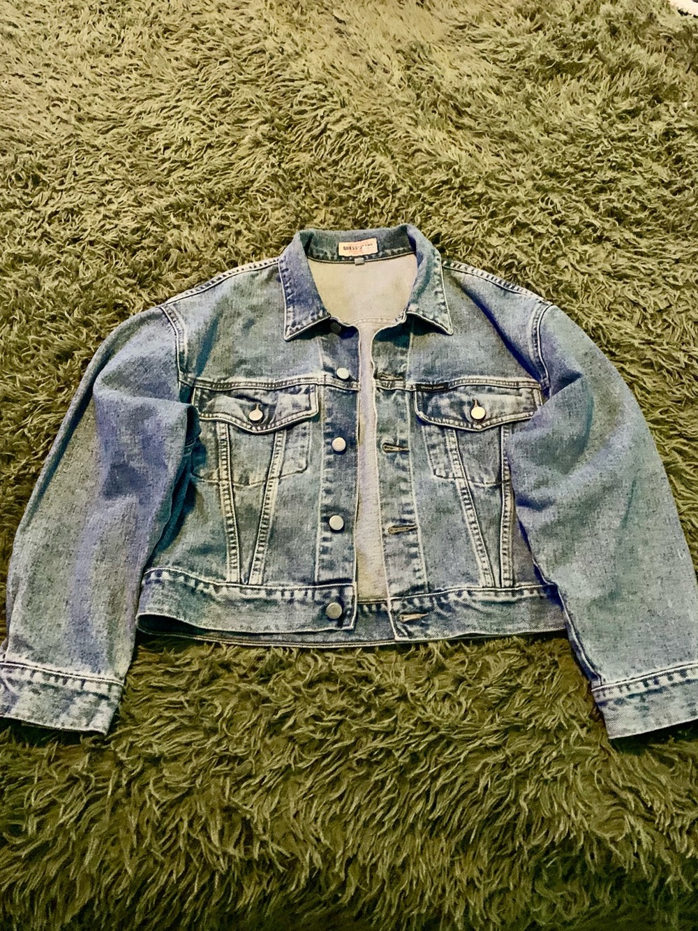 Vintage 90s Guess “American Tradition” Denim Jacket
